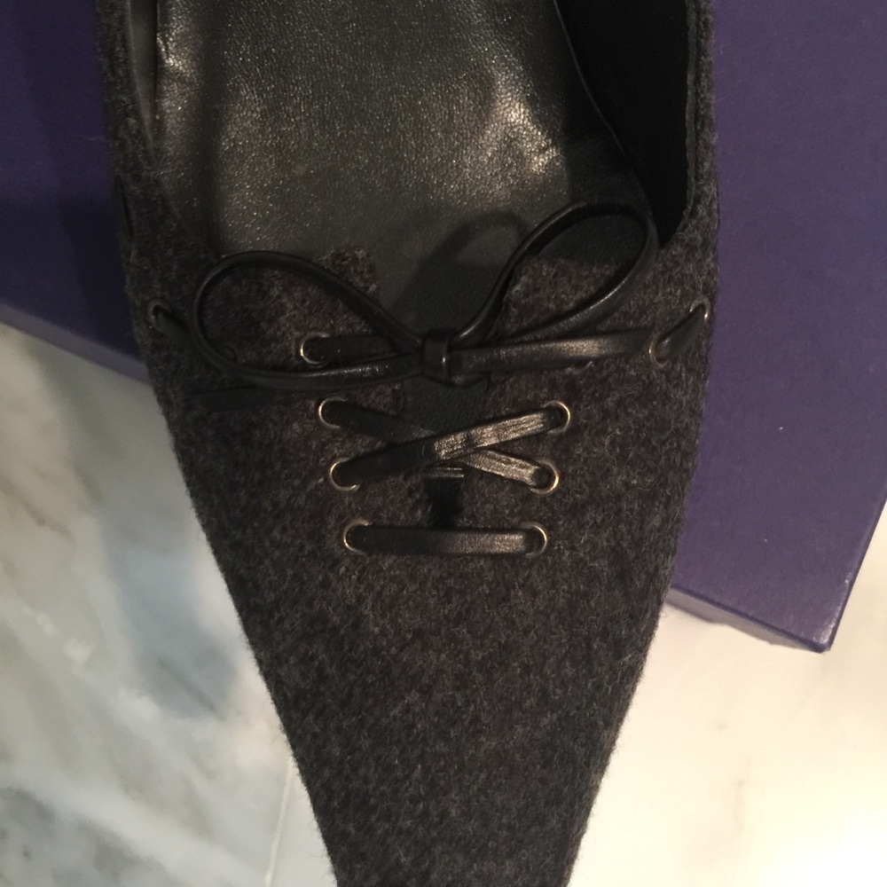 Offer Me! Worn 1x Stuart Weitzman Gray Flannel 👠